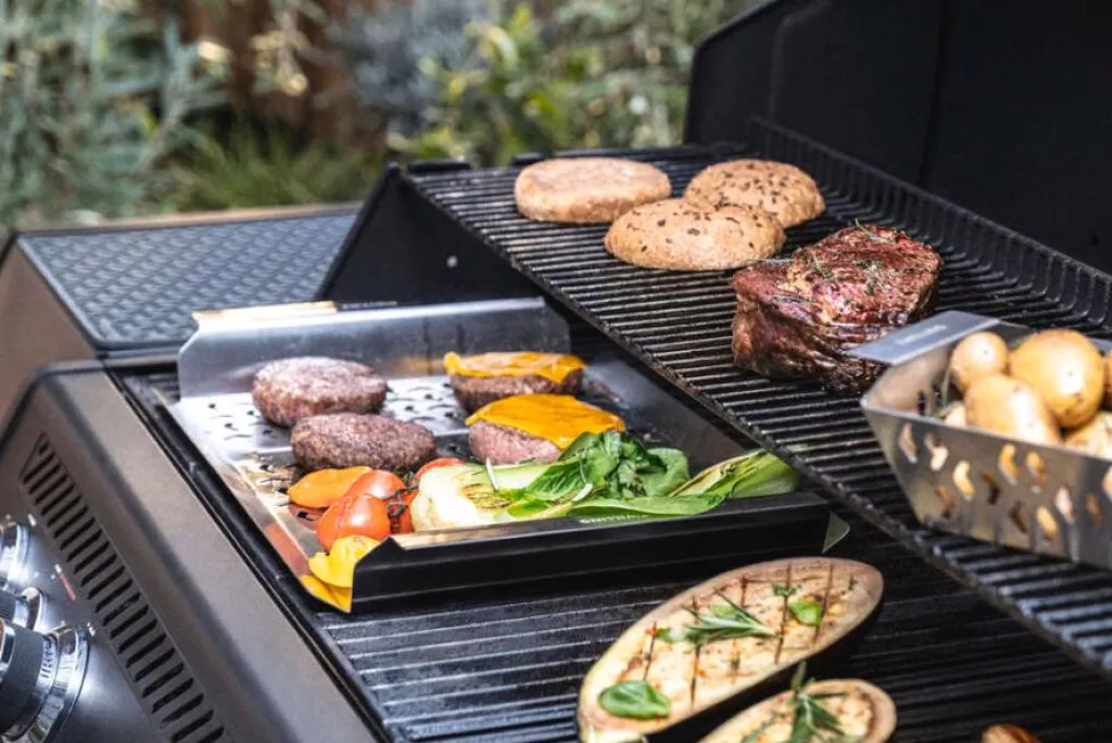 Best BBQ+ Grillplade 45x30 cm, Stål Uderum