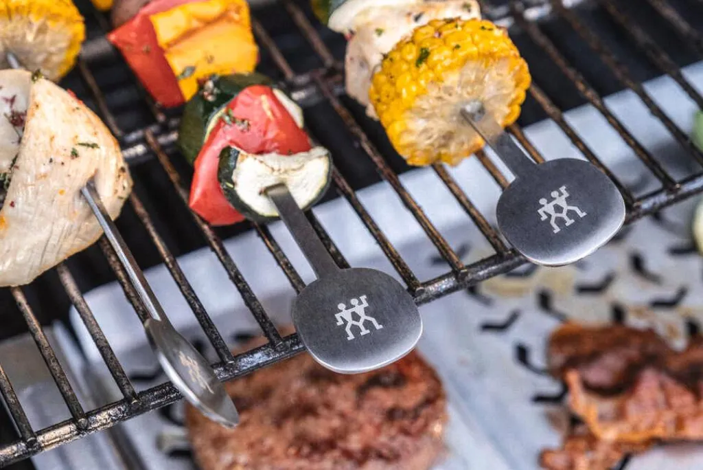 Online BBQ+ Grillspyd 5 stk, Stål Uderum