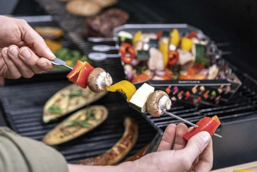 Online BBQ+ Grillspyd 5 stk, Stål Uderum