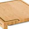 Online Zwilling BBQ+ Skærebræt m. Bakke 39x30 cm, Bambus