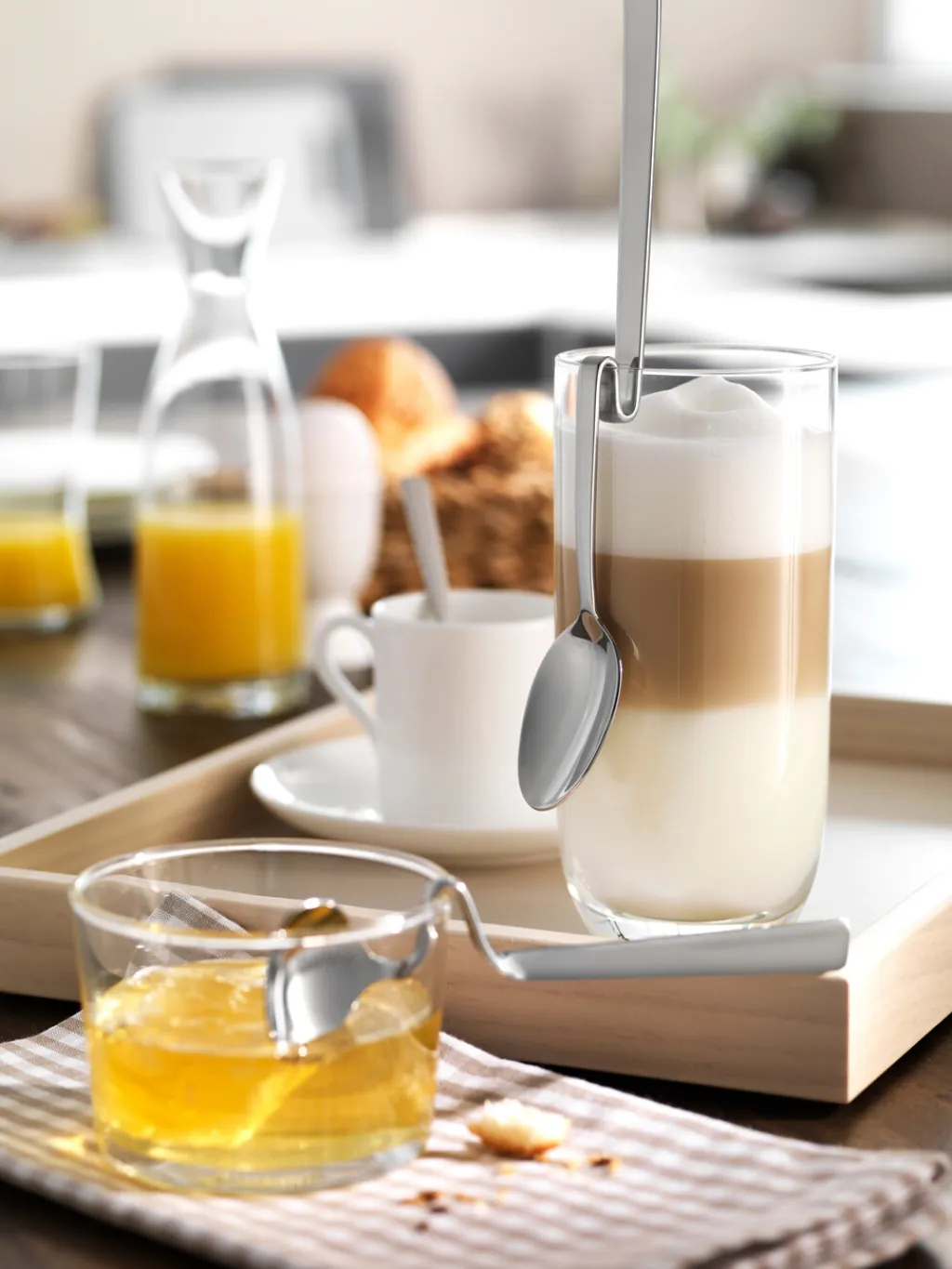 Zwilling Teskeer > Dinner Latteske 6 stk. 21 cm, Blankt Stål