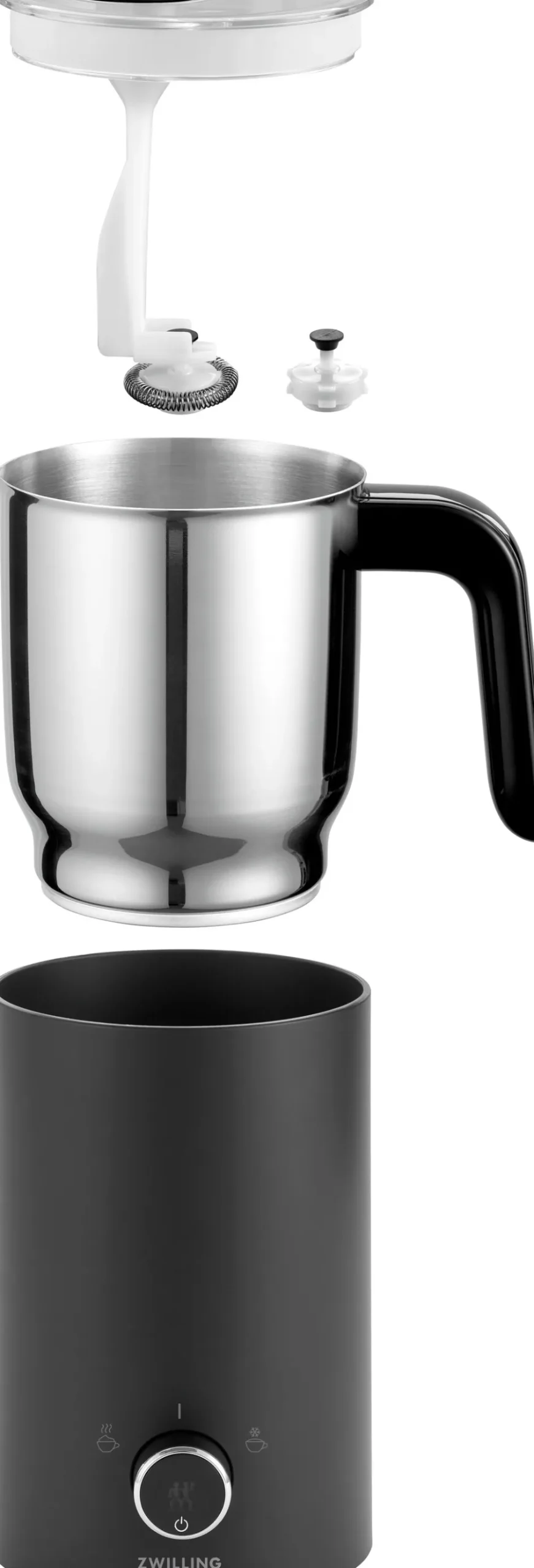 Online Zwilling Enfinigy Mælkeskummer, Sort