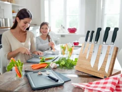 Discount FOUR STAR Tomatkniv Bølgeskær 13 cm, Sort Urteknive Og Grøntsagsknive