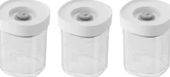 Discount Zwilling Fresh & Save CUBE Krydderisæt 3 stk. XS/120 ml, Transparent/Hvid