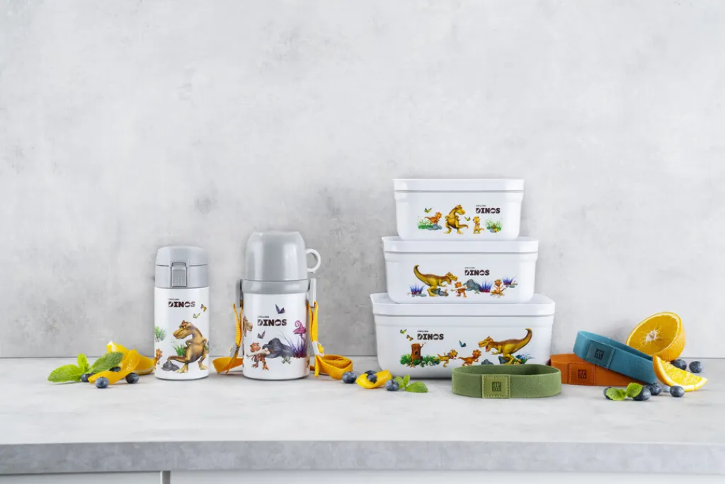 Børn Zwilling Madkasser Til Børn|Vakuumpakkere Og Tilbehør > Fresh & Save DINO Vakuummadkasse S/500 ml, Hvid