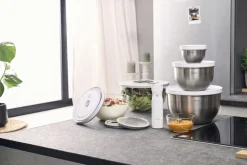 Zwilling Fresh & Save Vakuum Skålesæt m. Låg 3 stk, Rustfrit Stål