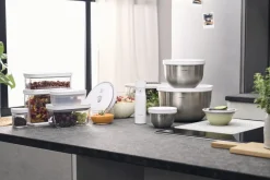 Zwilling Fresh & Save Vakuum Skålesæt m. Låg 3 stk, Rustfrit Stål