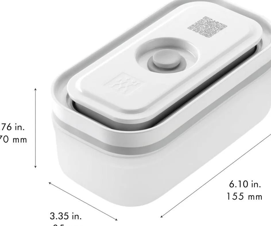 Discount Zwilling Fresh & Save Vakuumboks S/400 ml, Semitransparent/Hvid