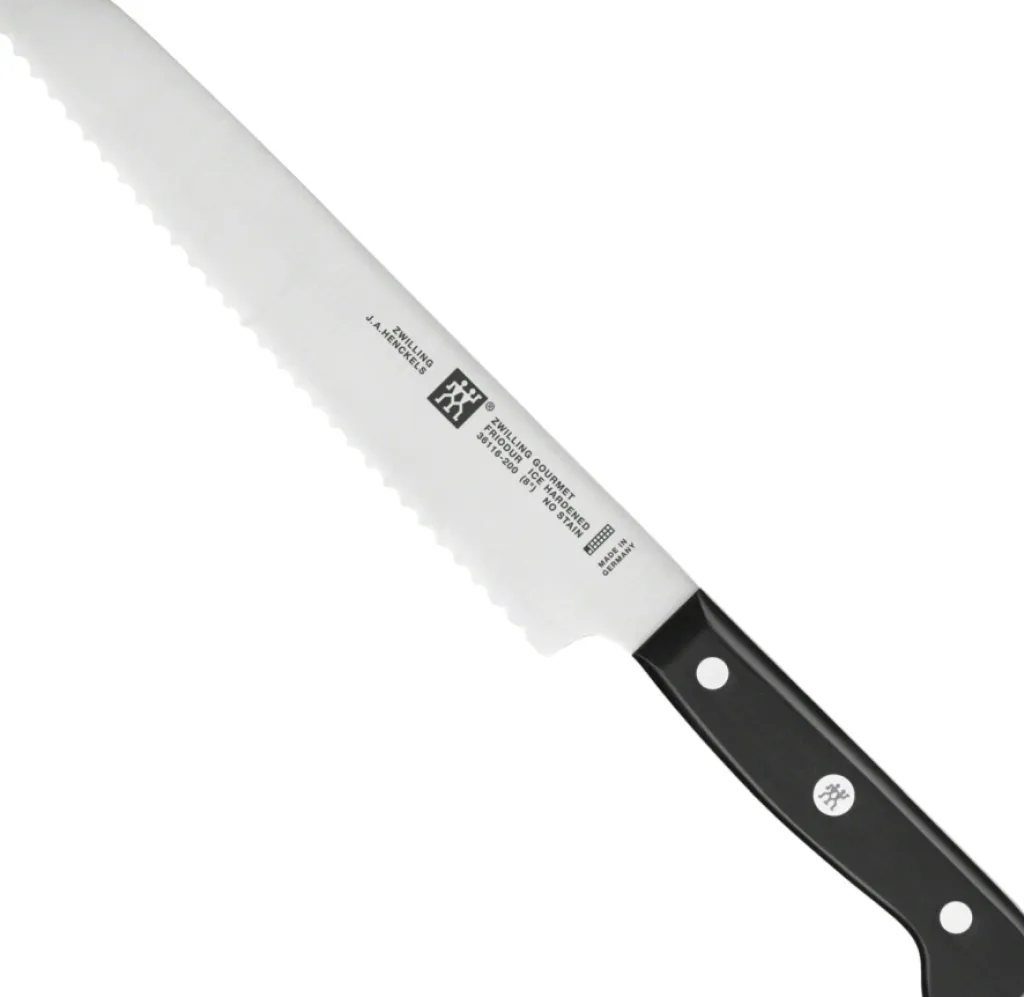 Zwilling Brødknive > Gourmet Brødkniv 20 cm, Sort