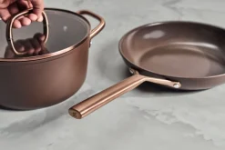 Zwilling Milano Gryde m. Glaslåg 24 cm, Brun