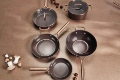 Hot Zwilling Milano Kasserolle m. Glaslåg 18 cm, Brun