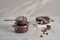 Hot Zwilling Milano Kasserolle m. Glaslåg 18 cm, Brun