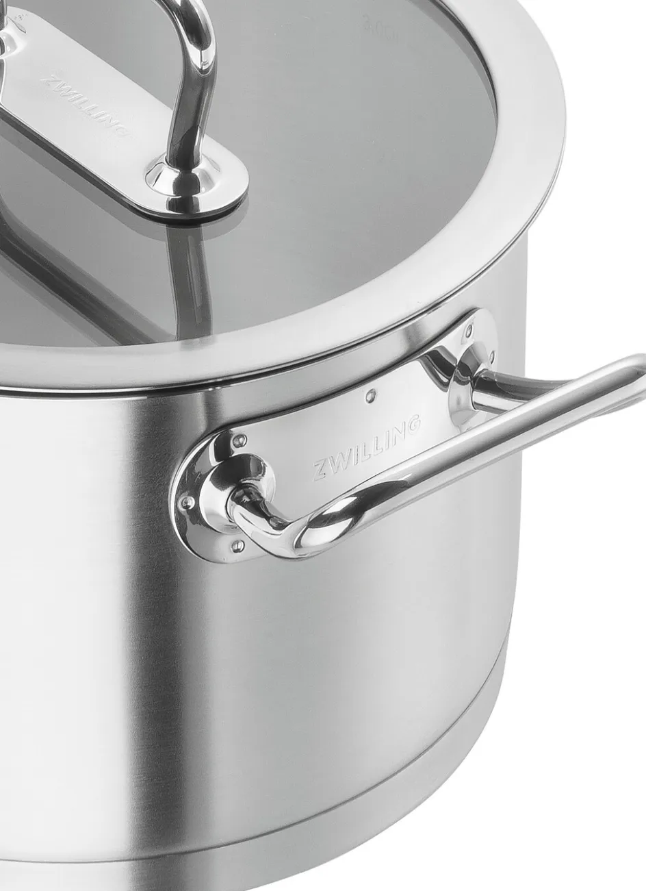 Zwilling Pro Gryde 24 cm/4,25 L, Rustfrit Stål