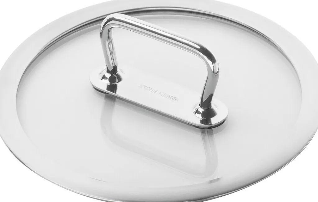Outlet Pro Gryde m. Låg 20 cm/3 L, Rustfrit Stål Gryder Og Kasseroller