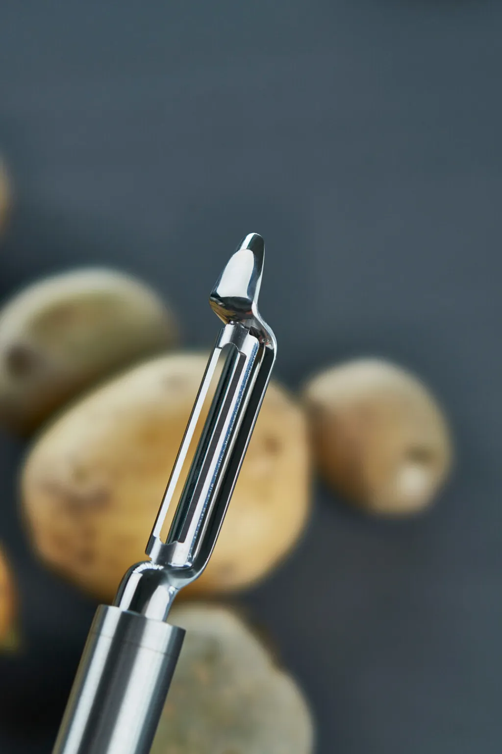 New Pro Kartoffelskræller , Rustfrit Stål Skrælleredskaber