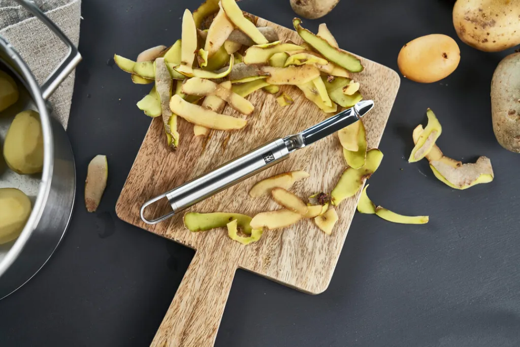 New Pro Kartoffelskræller , Rustfrit Stål Skrælleredskaber