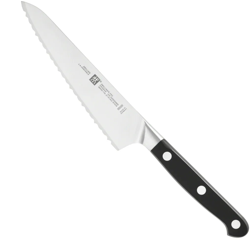 Discount Pro Kompakt Kokkekniv m. Bølgeskær 14 cm Kokkeknive