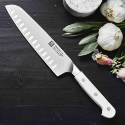 Discount Zwilling Pro Le Blanc Santoku Kniv 18 cm, Hvid