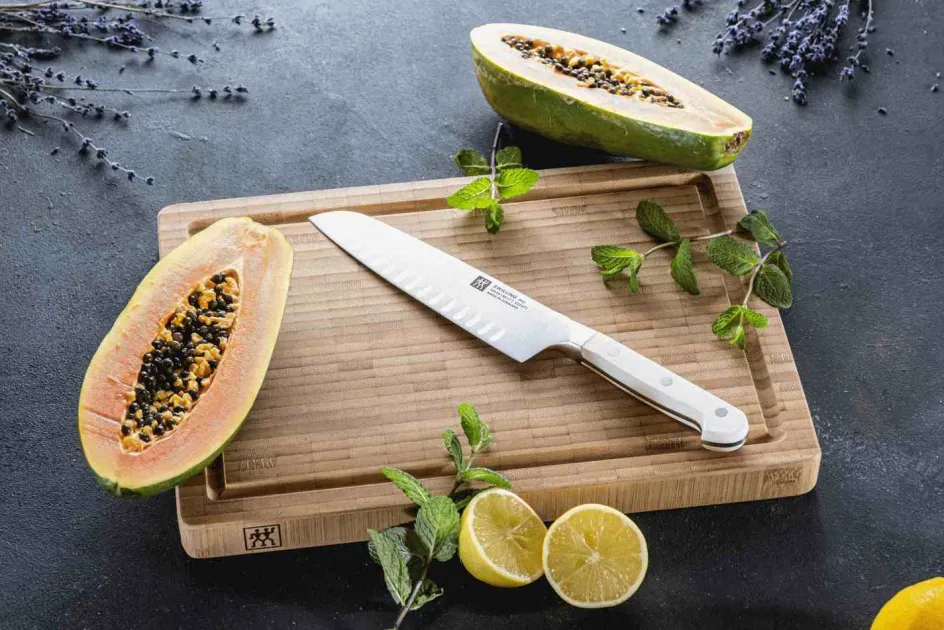 Discount Zwilling Pro Le Blanc Santoku Kniv 18 cm, Hvid