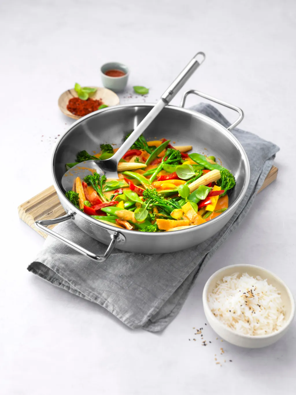 Zwilling Pander > Pro Wok 30 cm, Rustfrit Stål