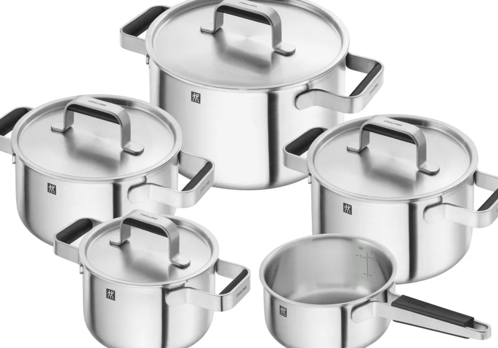 Sale Pure Gryde- og Pandesæt 5 Dele Gryder Og Kasseroller