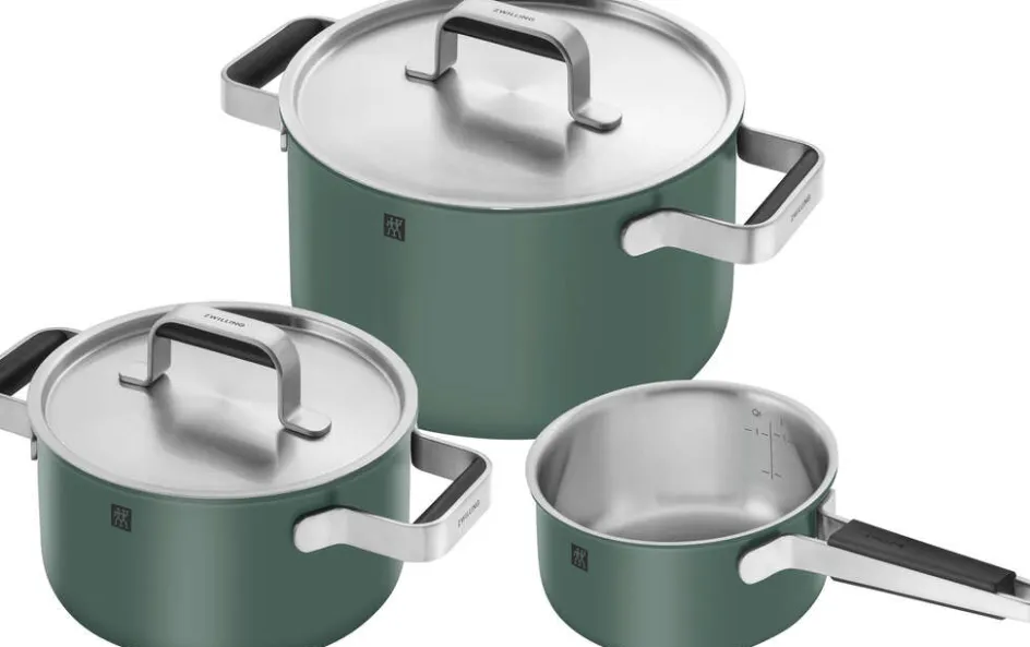 Hot Zwilling Pure Grydesæt 3 Dele, Grøn