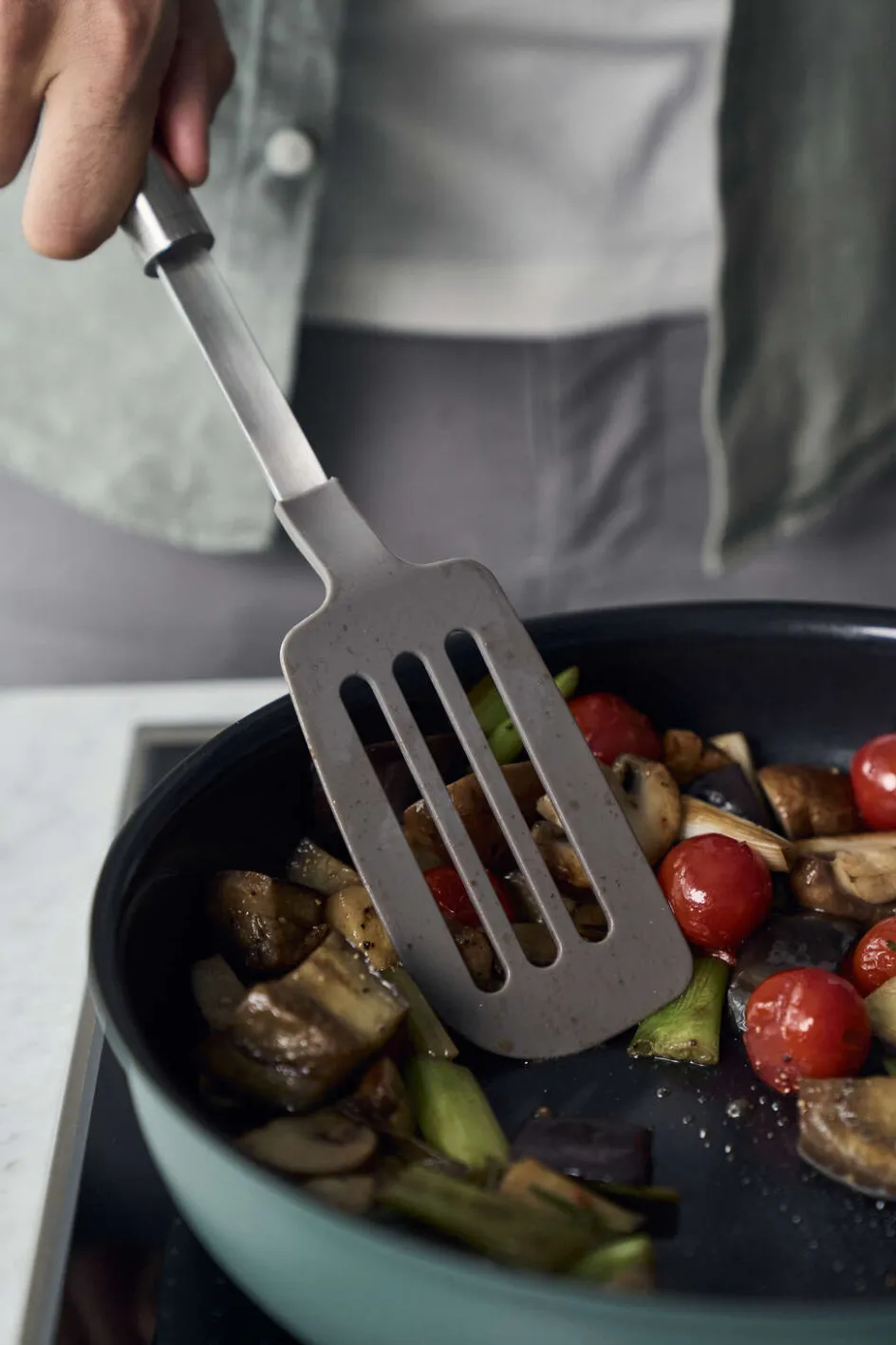 Hot Zwilling Pure Stegepande m. Keramisk Belægning , Grøn