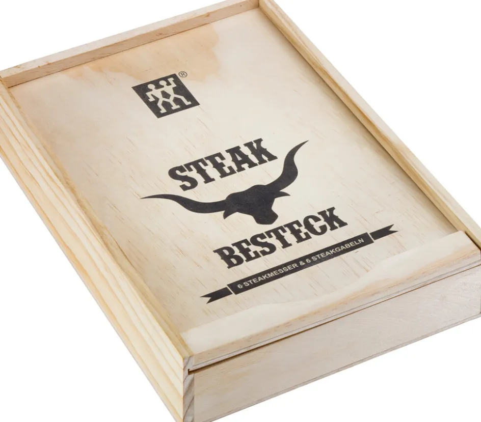 Best Zwilling Specials Steakbestiksæt 12 Dele. 12 cm, Mat Stål