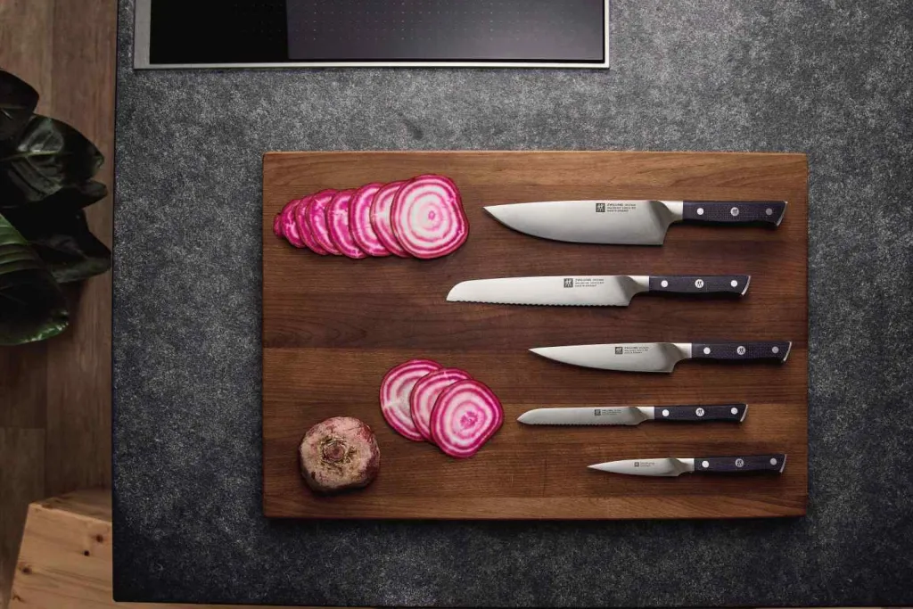 Clearance Spectrum Kompakt kokkekniv 14 cm, Sort Kokkeknive